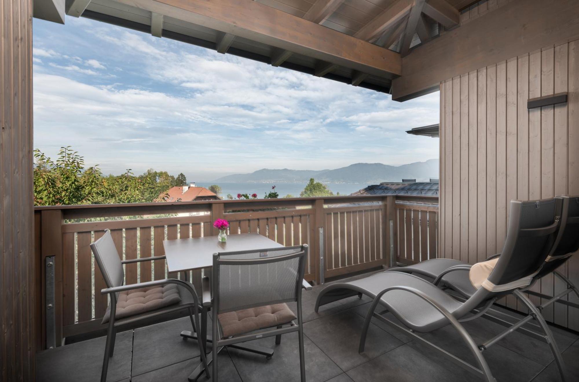Hotel Schoenberger Nussdorf am Attersee Esterno foto