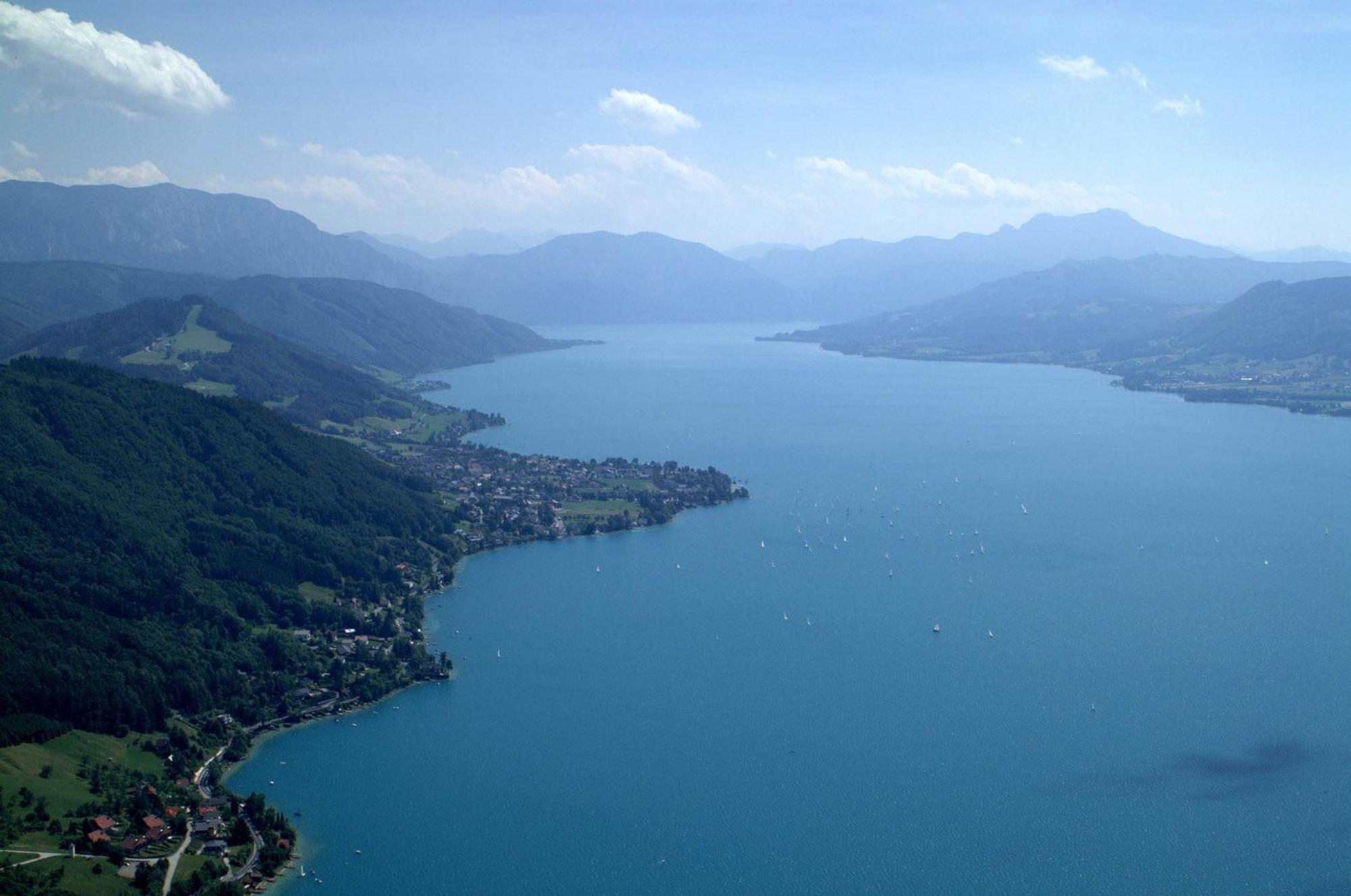 Hotel Schoenberger Nussdorf am Attersee Esterno foto
