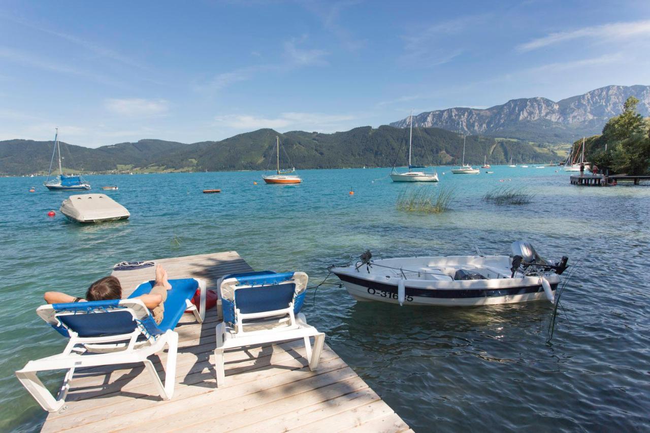 Hotel Schoenberger Nussdorf am Attersee Esterno foto